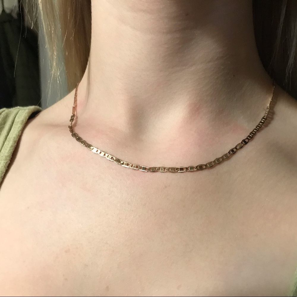 Gold necklace